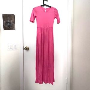 Maxi Dress with 3/4 sleeve
